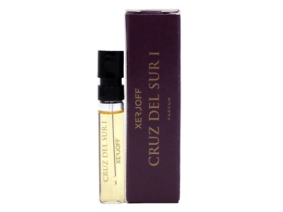 XERJOFF CRUZ DEL SUR I PARFUM 2.0ml .06fl oz x 1 COLOGNE PERFUME SPRAY SAMPLE