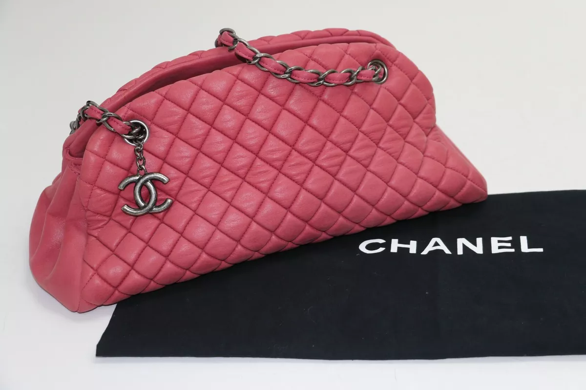 Chanel Mademoiselle Leather Bowling Bag in 2023