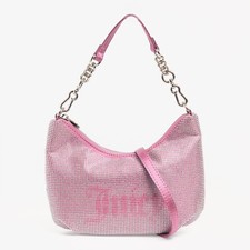 JUICY COUTURE Pink Diamante Hobo Bag