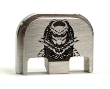  Back Plate For Glock-Predator-Stainless Steel Slide Plate(CHOOSE MODEL)