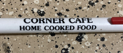 VTG BIC CORNER CAFE HOME COOKED FOOD RT 136 TENNESSEE IL  Advertising Pen NO Ink