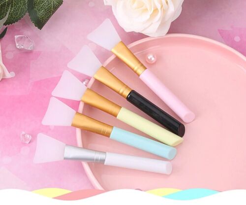 Face Mask Brush Silicone Facial Mud Mixing Applicator Makeup Cosmetic Tools UK - Picture 3 of 12