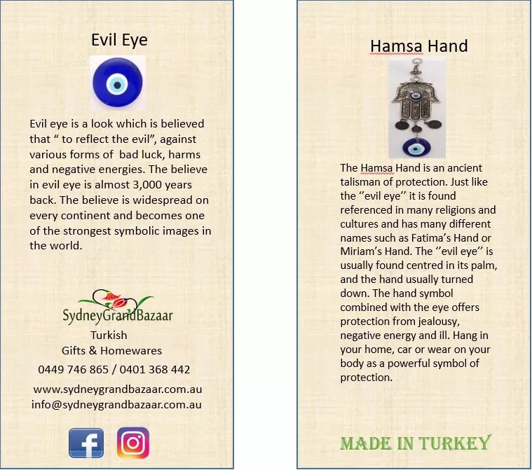 Hamsa hand evil eye deals meaning