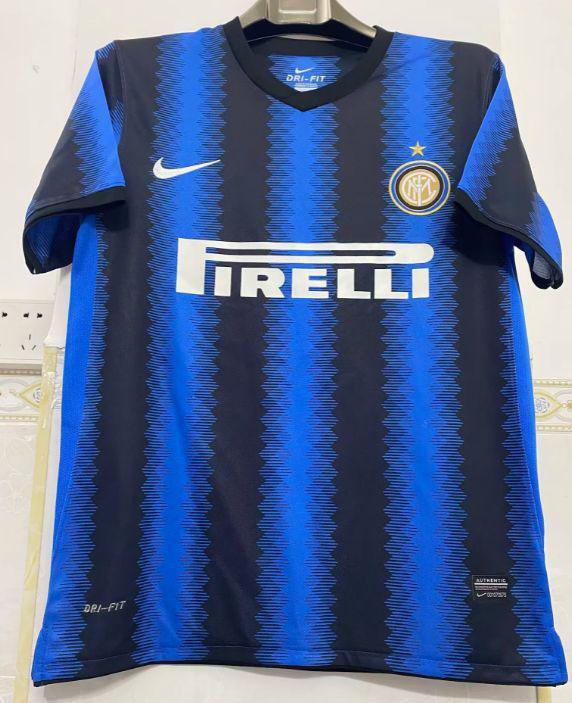 F.C. INTERNAZIONALE コレクション Inter Milan Home 2010/11 Soccer Retro Jersey | eBay