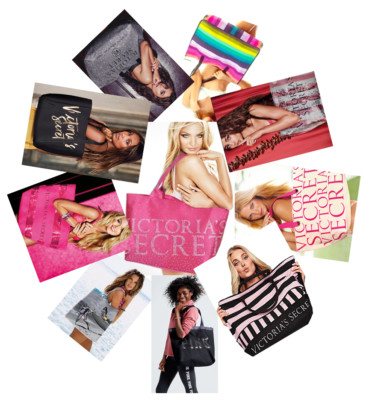 NEW Victoria's Secret Angel SUPERMODEL tote school gym beach bag purse duffel