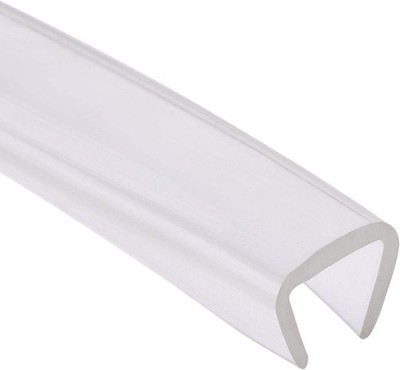 Zierleistendichtung, PVC U-Dichtung Kanal Kantenschutzfolie, passend für 12-15 mm Rand