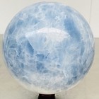 6120G Natural Blue Celestite Crystal Sphere Ball Healing Madagascar — photo 2