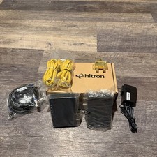 Hitron HT-EM4 MoCA Ethernet Adapter Kit w/ Power  Cables  1 Splitter Adapter
