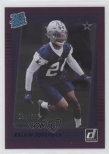 2021 Panini Donruss Rated Rookie Season Stat Line 94/500 Kelvin Joseph #310 0h28