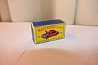 Matchbox Lesney no. 65 jaguar 3.8 sedan - origional box only