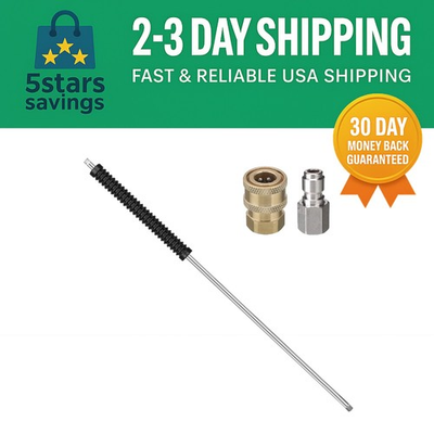 #ad #ad High Performance 36 Inch Spray Lance for Pressure Washer 5000 PSI Capacity $37.79