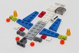 Lego - 30070 - Disney Pixar Toy Story 3 - Alien and Space Ship 34pcs Bagged