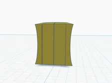 General Lee small grill piece for Kyosho Fazer Charger