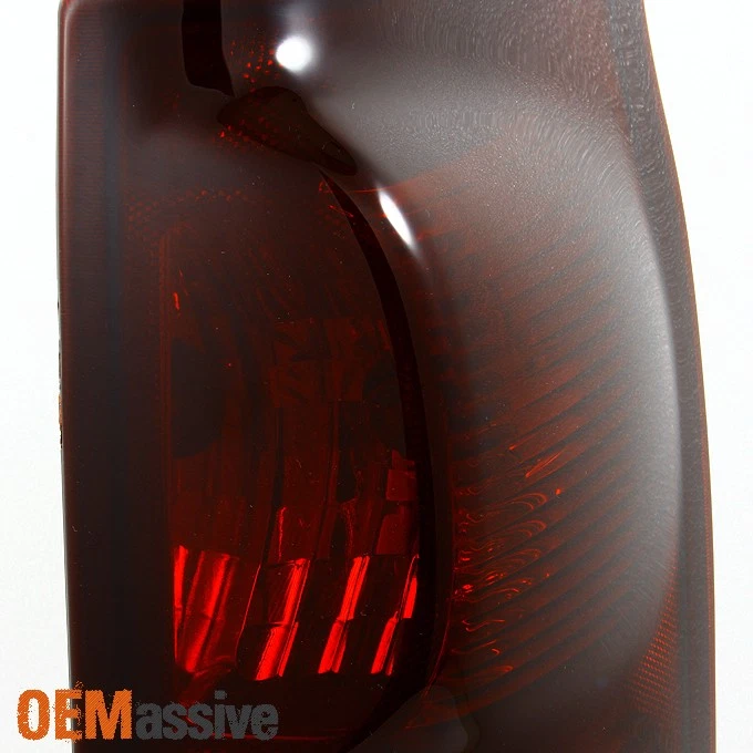 Repuesto luces traseras rojo oscuro para camioneta Chevy Avalanche 1500 2500 2002-2006 Foto 4 de 4