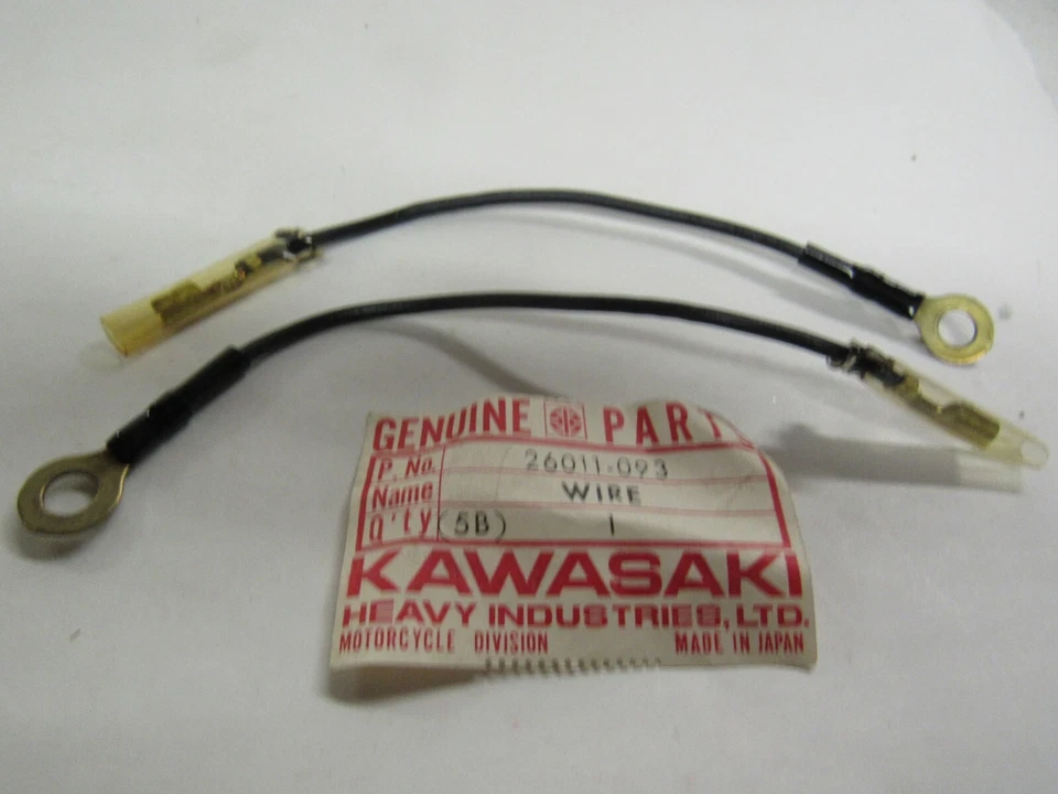74-79 KAWASAKI KS125 KS 125 CABLE ELÉCTRICO CABLE BATERÍA 26011-093 Foto 2 de 2