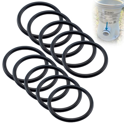 (10 Pack) 10134 O-Ring with Intex Pool Pump, 1-1/4 Inch Pool Hose Seal, Pool ...