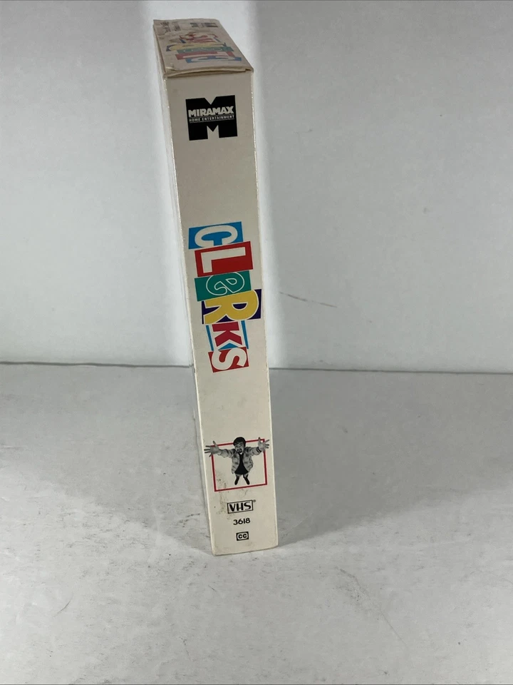 Клерки VHS культовая комедия Кевин Смит Miramax домашние развлечения не аренда - Изображение 3 из 4