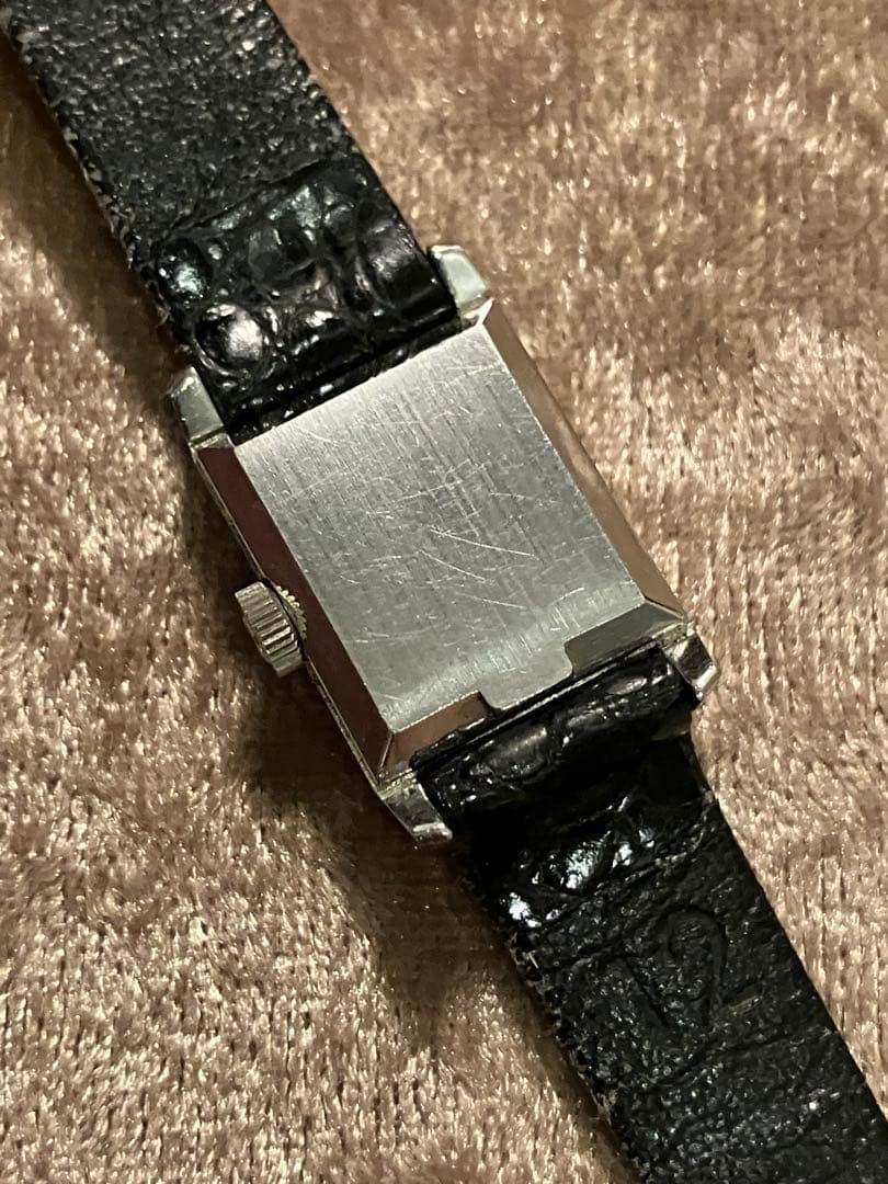 Omega Deville Ladies Rectangular Watch White Dial… - image 4