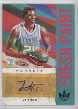2021-22 Panini Court Kings Fresh Paint Violet 34/49 JT Thor #FP-JTT Auto 04tw