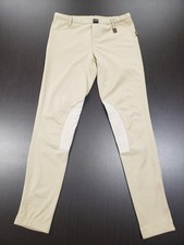 DEVON-AIRE X-Wear Pull-On Breeches Horseback Beige Riding Pants Medium