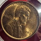 1909 VDB 1C RB Lincoln Wheat Cent Uncirculated