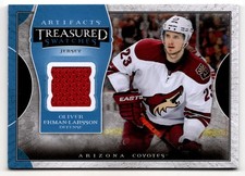 2015-16 Upper Deck Artifacts Treasured Swatches Blue Oliver Ekman-Larsson Jersey