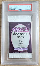 MTG - The Dark - Sealed Booster Pack - PSA 8. More MTG In My Store.