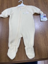 Vintage Carters Sleeper Yellow NWT 0-6 Mo. 18 Lbs.