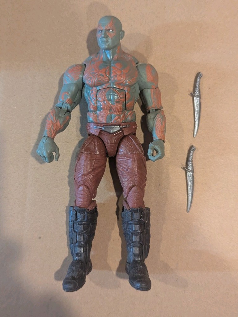 Marvel Legends 2014 MOVIE DRAX FIGURE Loose 6