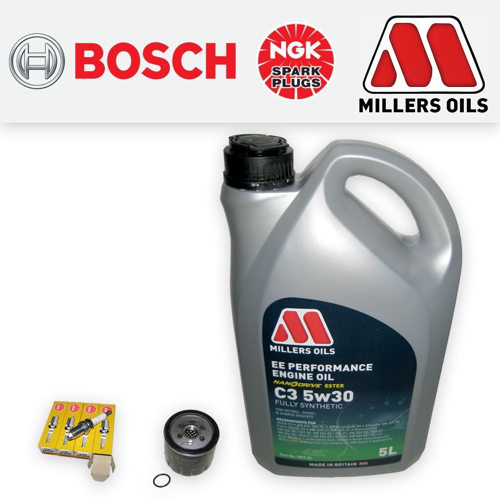 SERVICE KIT for VAUXHALL ASTRA H MK5 1.6 16V Z16XEP OIL FILTER PLUGS +5w30 OIL