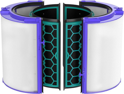 TP04 Filter Replacement Compatible with Dyson TP04 / HP04 / DP04 Air Purifier, 3