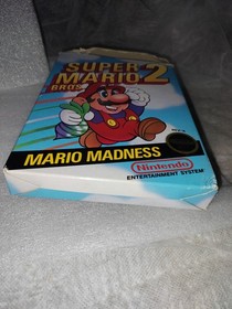 Super Mario Bros 2 NES Nintendo Box, Manual, Sleeve & Insert Only - NO GAME 