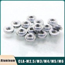 CLA-M2.5~M6 Aluminum Rivet Nuts Threaded Insert Sheet Metal Stamping Nut Rivnut