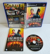  Héros De La Ligue Des Justiciers - Jeu PS2 PAL Français Complet Bon État