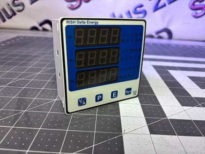 RishABH Multifunction Meter Rish Delta Energy Input 500VL-L, 5A/1A, 45-65Hz