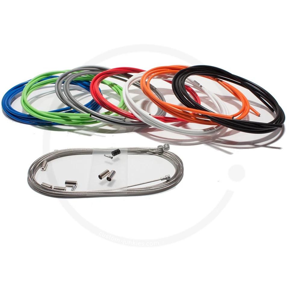Elvedes Universal Bremszug Set mit Zügen + Hüllen | MTB, Road | versch. Farben - Bild 1 von 1