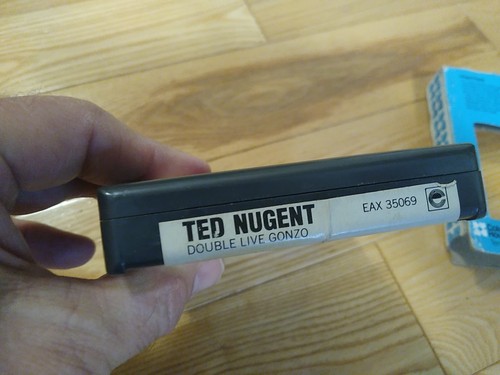 Ted Nugent 8 Track tape Double Live Gonzo Classic Rock Zep Aerosmith Sabbath - Picture 3 of 4