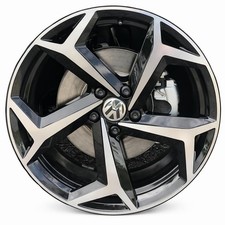 19 Volkswagen Passat Wheel Rim Factory Oem 70070 2020-2022 Machined Black 19 Volkswagen Passat Wheel Rim Factory Oem 70070 2020-2022 Machined Black