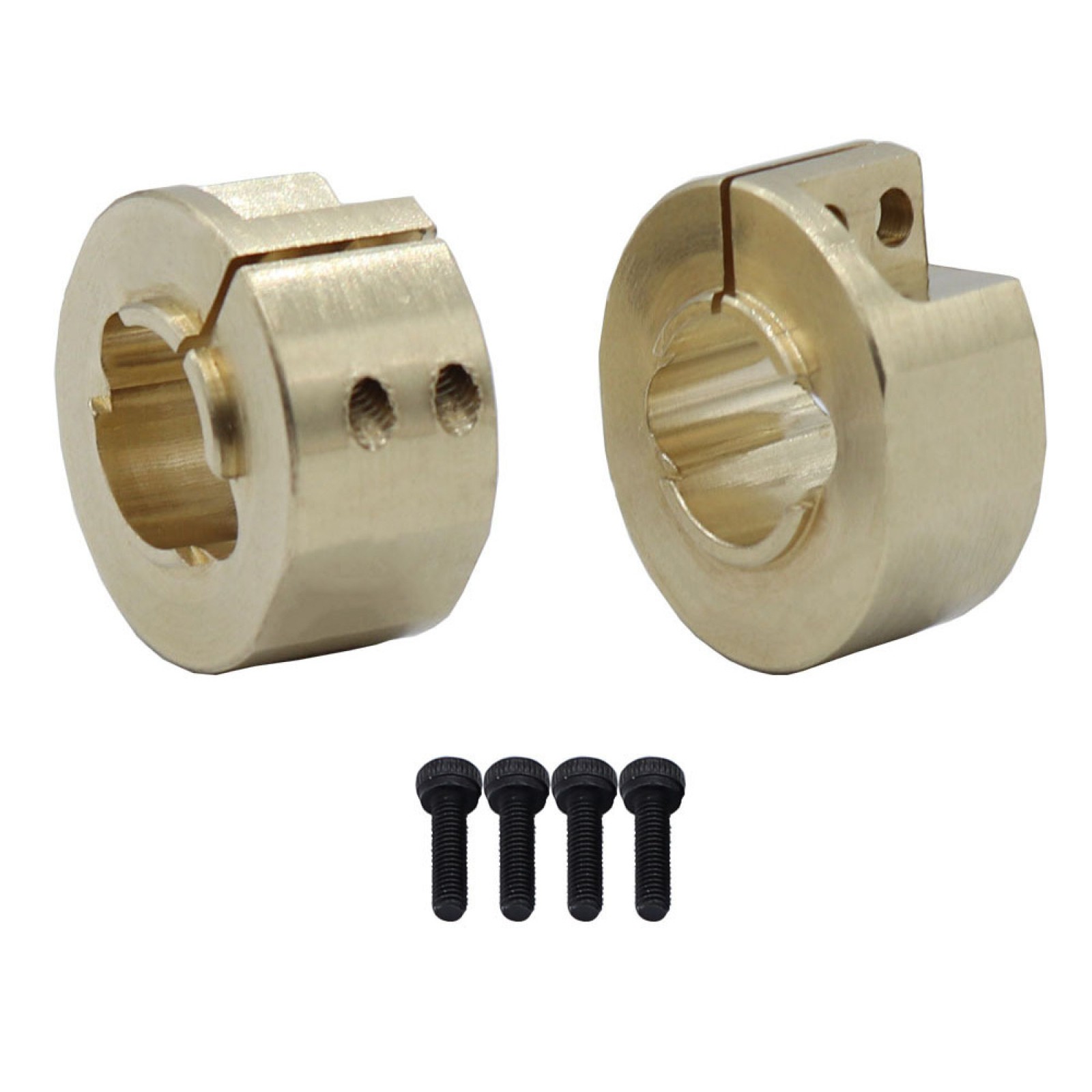 1Pair Brass Rear Axle Counterweights Balance for TRX4M 1/18 RC Car Upgrade b thumbnail 4