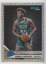 2019-20 Panini Donruss Rated Rookie Infinite Romeo Langford #213 2b2