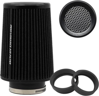 Universal kegelförmiger Luftfilter 76 mm 89 mm 101 mm hochleistungs Einlass L...