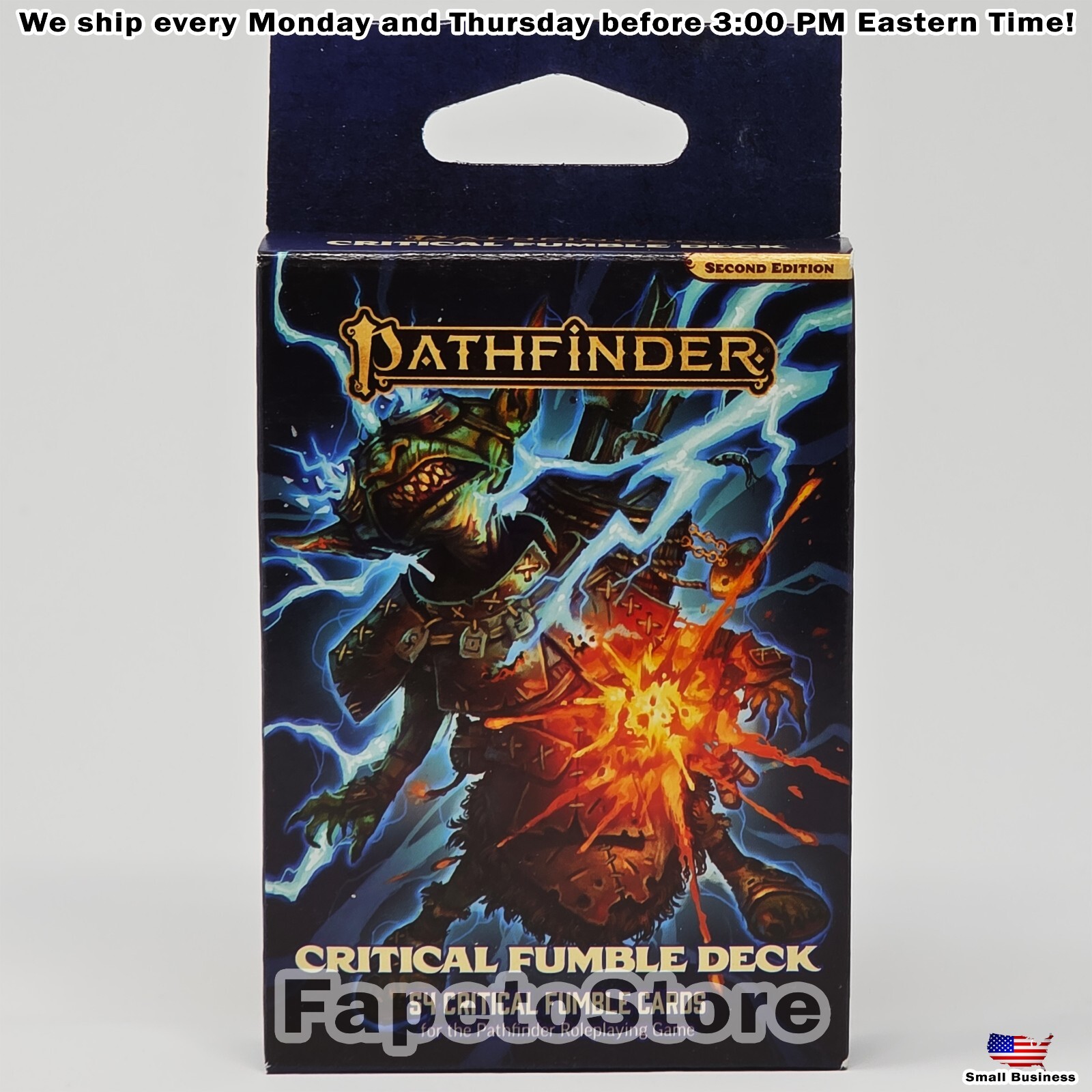 Paizo - Pathfinder Critical Fumble Cards Deck (P2)