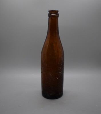 JF Wiessner & Sons Brewing Amber Beer Bottle Monogram Shield