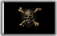 PIRATES Black Flag Outdoor Living Garden Décor 90x150cm 3x5ft best banner&Flag