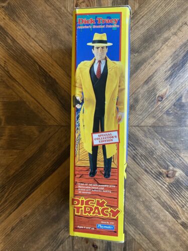 NUEVA Figura Vintage Playmates 1990 Dick Tracy 15" Edición de Coleccionista - Posable - Imagen 4 de 18