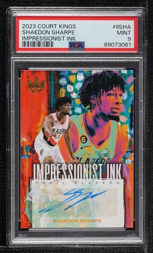 2023-24 Panini Court Kings - Shaedon Sharpe #II-SHA