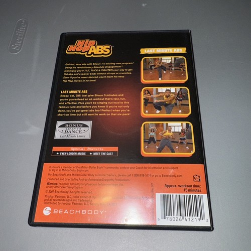 Hip Hop Abs - Last Minute Abs (DVD, exercise, Beachbody, 2007) - FIT20 - Picture 3 of 3