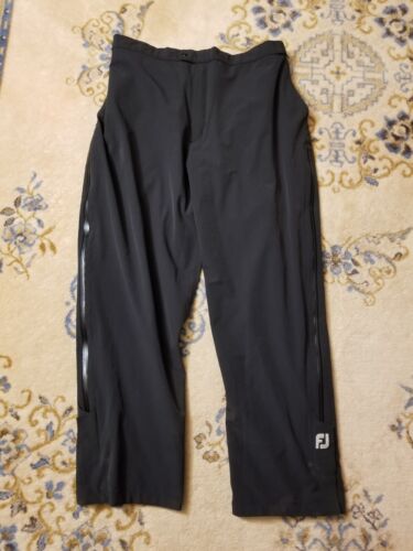 Pantalones de golf DRYJOYS FOOTJOY FJ Black Tour Collection para hombre 2XL impermeables lluvia XXL - Imagen 1 de 16