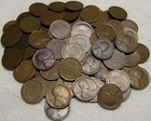 2 ROLLS OF 1914 P PHILADELPHIA LINCOLN WHEAT CENTS FROM PENNY COLLECTION LOT SET