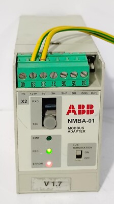 ABB NMBA-01  SW version 1.7 Modbus Adapter Module code : 58916102